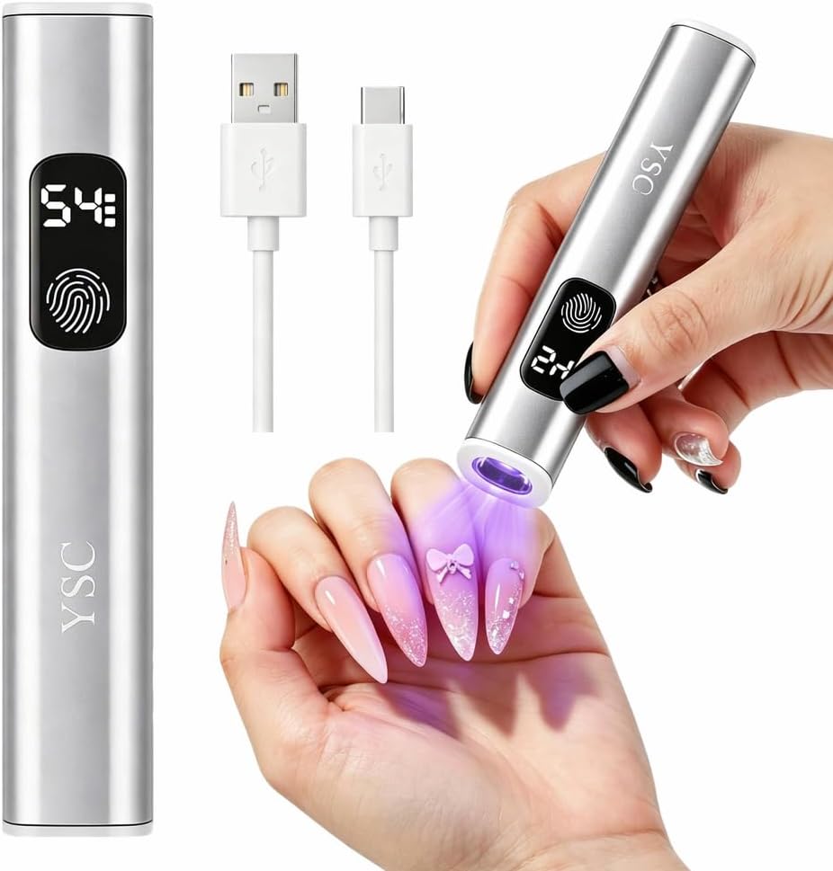 Cordless Nail Curing Lamp for Flash Gel Cures