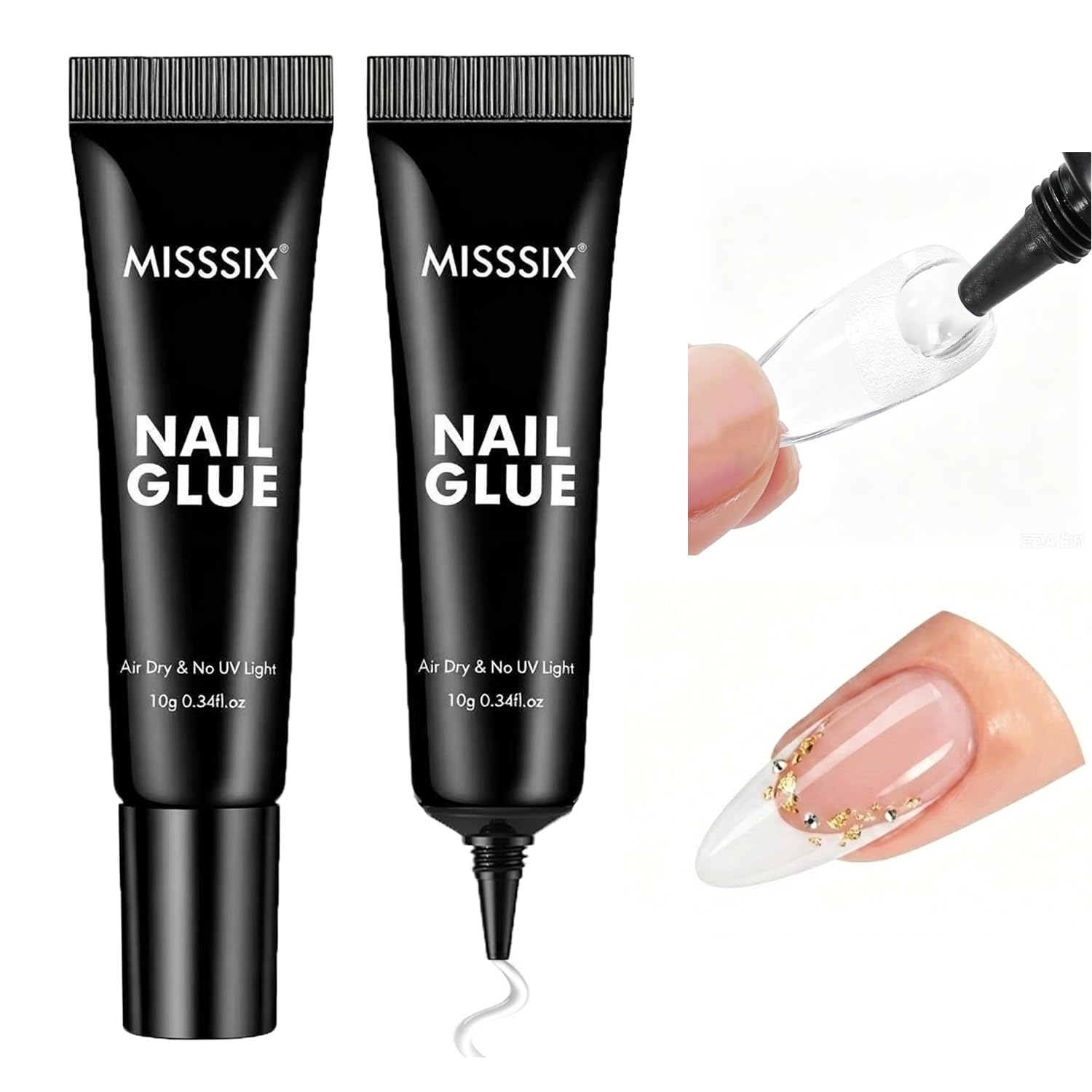 Semi Solid Nail Glue: Fast Bond for Press-On Nails