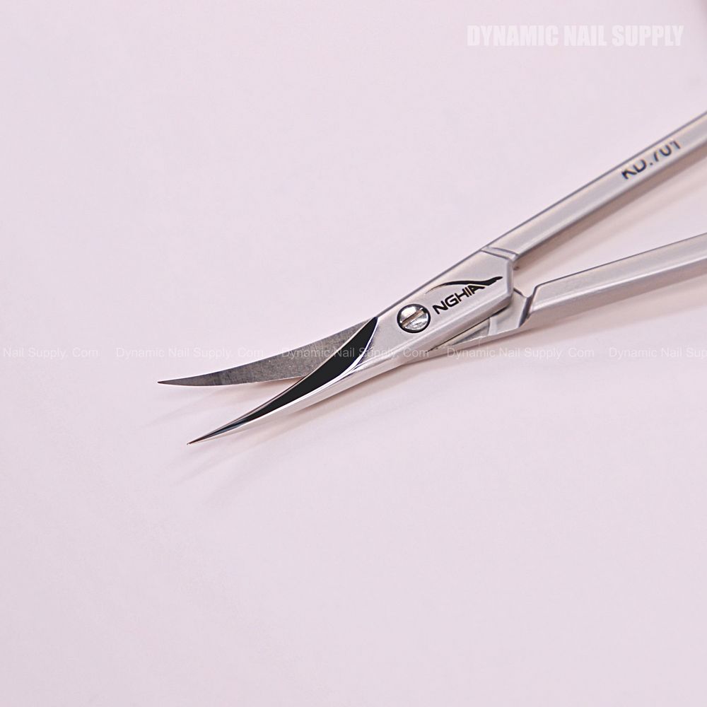 KD-701 curved cuticle scissors - 2