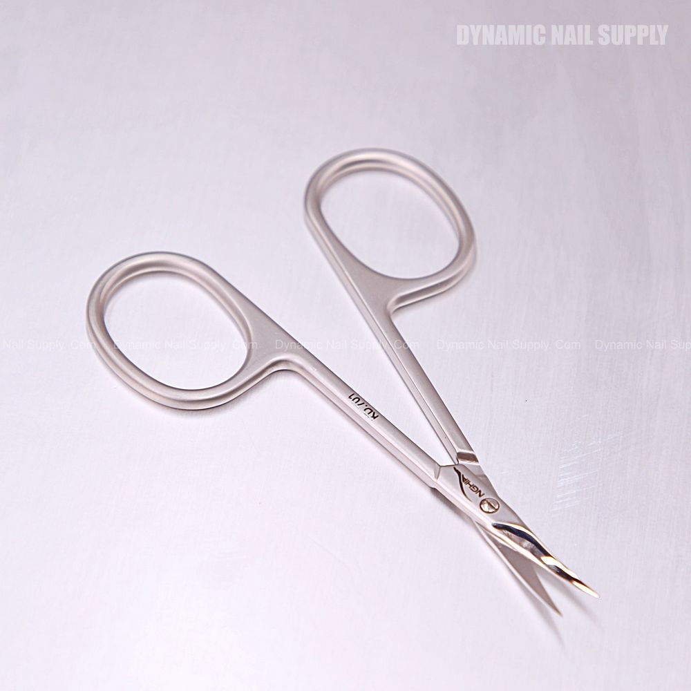KD-701 curved cuticle scissors - 3