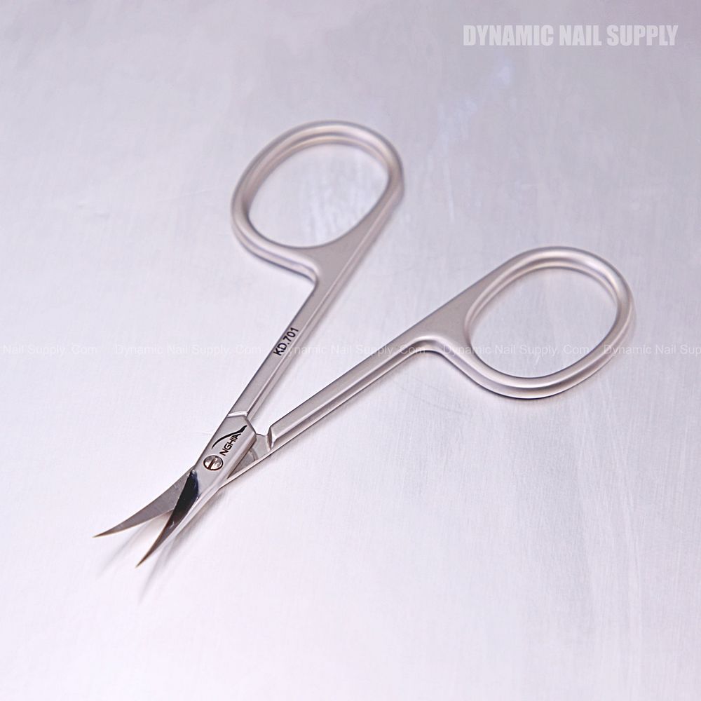 KD-701 curved cuticle scissors - 6