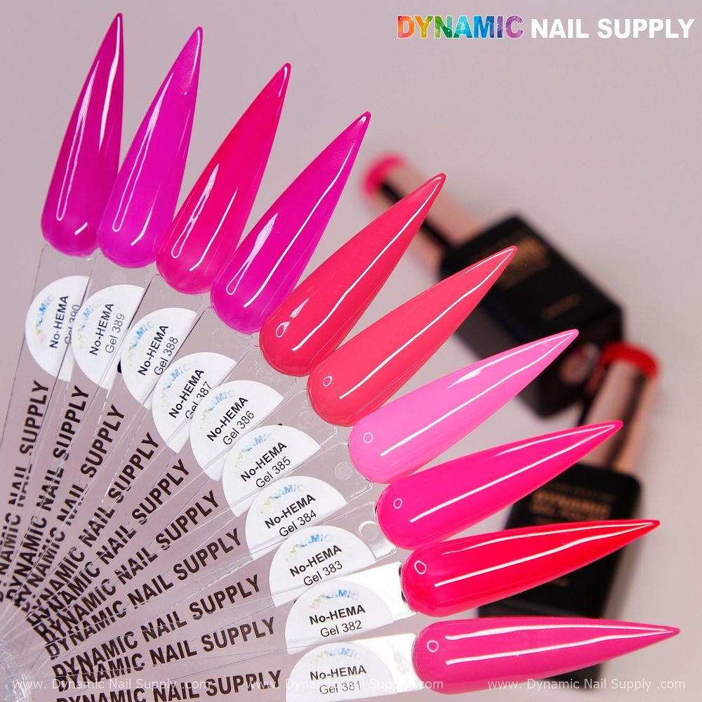 Pretty Pink No-HEMA gel bottles - 4