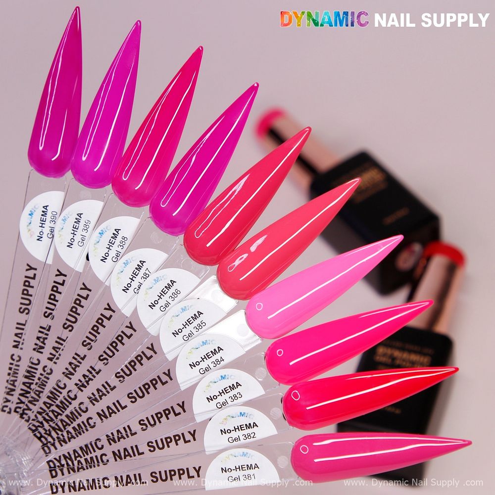 Pretty Pink No-HEMA gel bottles - 7
